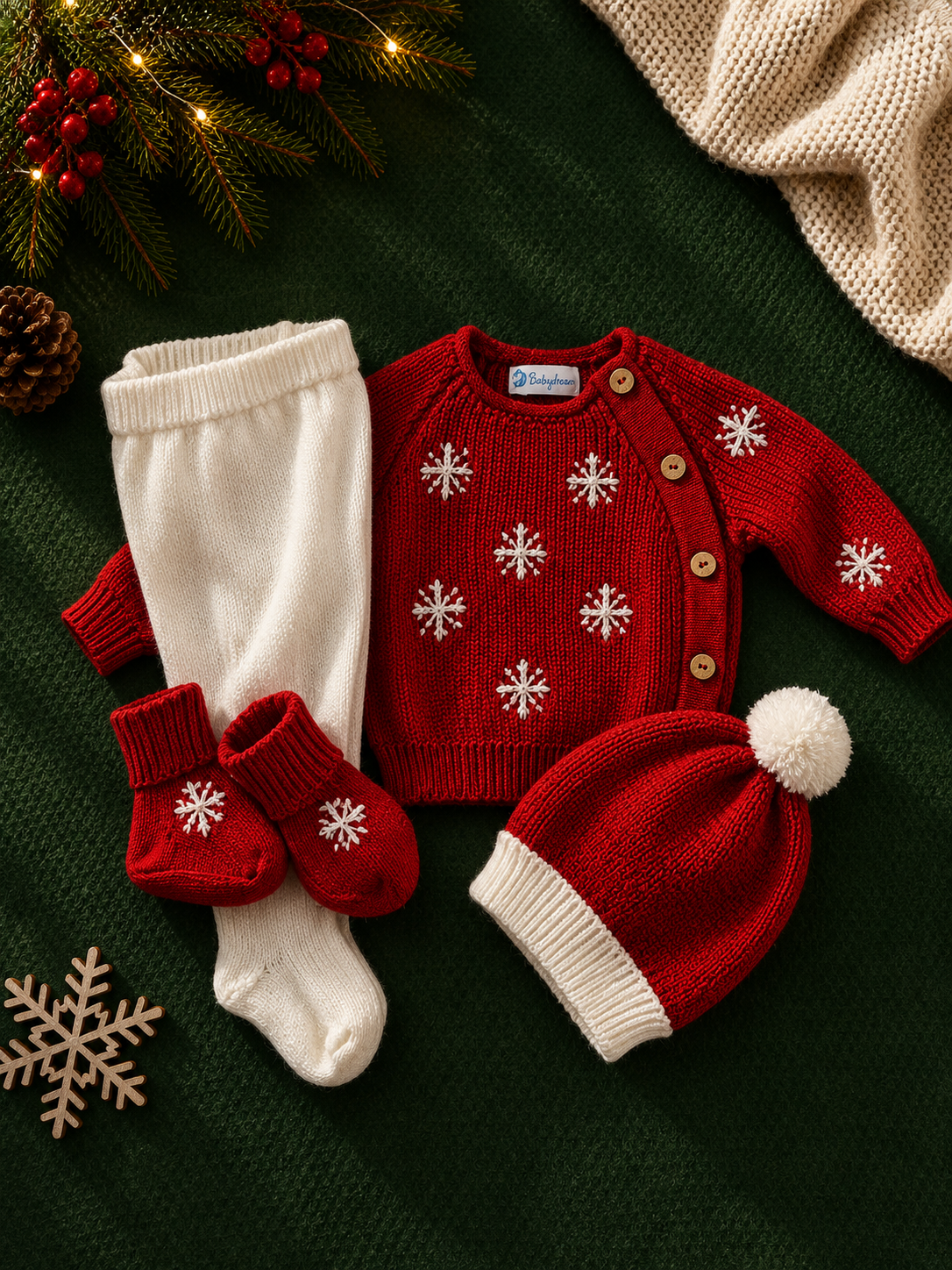 CONJUNTO DE ESTRELLITAS NAVIDAD