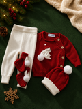 CONJUNTO CONEJO NAVIDEÑO